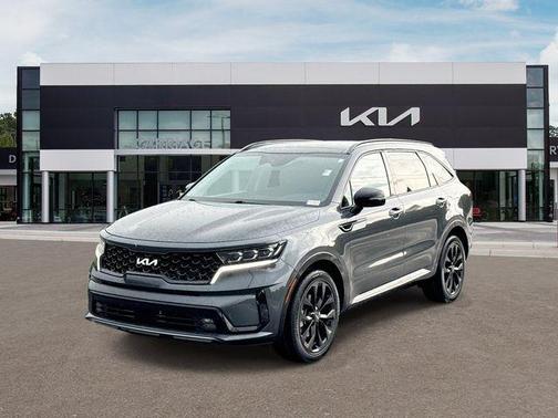Gravity Gray 2023 Kia Sorento SX
