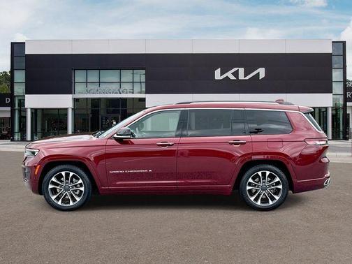 Velvet Red Pearlcoat 2021 Jeep Grand Cherokee L Overland