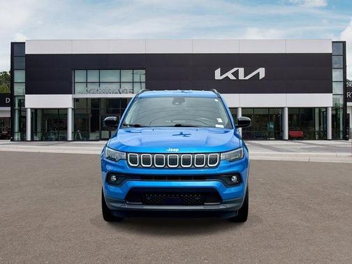 Laser Blue 2022 Jeep Compass Latitude Lux