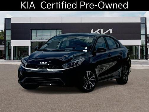 Aurora Black 2023 Kia Forte LXS
