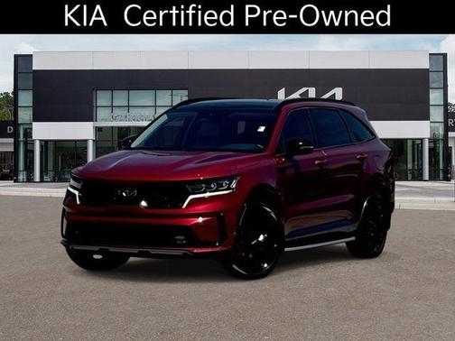 Passion Red 2023 Kia Sorento SX