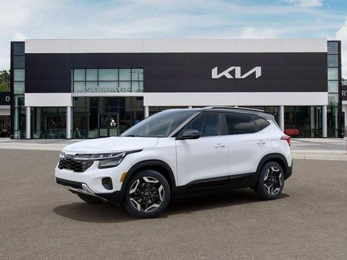 Clear White / Black Roof 2026 Kia Seltos SX