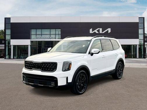 Glacial White Pearl 2025 Kia Telluride SX-Prestige X-Line