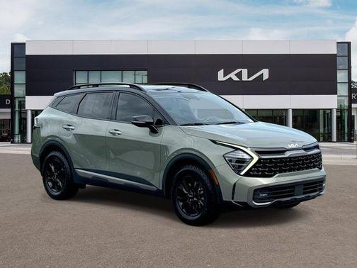 Jungle Green 2023 Kia Sportage X-Pro Prestige