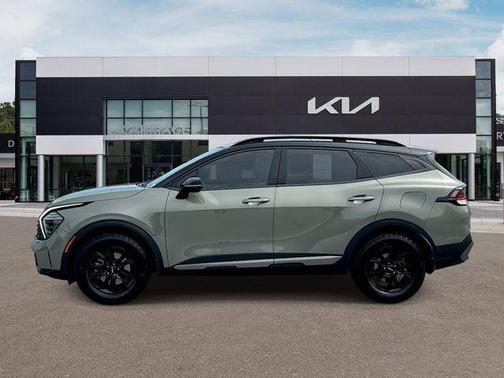 Jungle Green 2023 Kia Sportage X-Pro Prestige