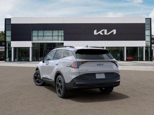 Wolf Gray 2026 Kia Sportage Hybrid X-Line
