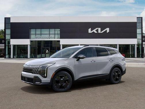 Wolf Gray 2026 Kia Sportage Hybrid X-Line
