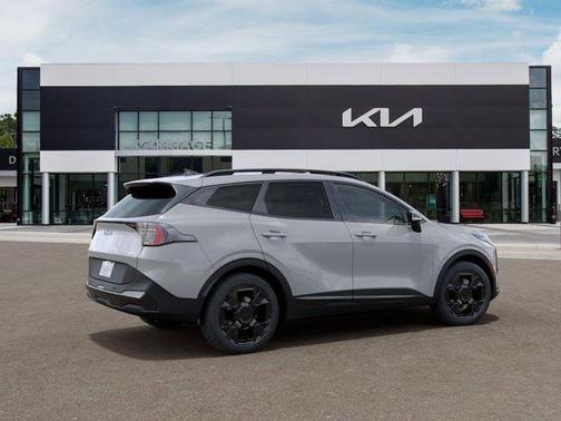 Wolf Gray 2026 Kia Sportage Hybrid X-Line