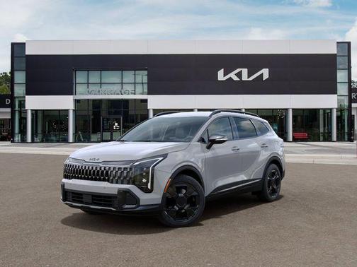 Wolf Gray 2026 Kia Sportage Hybrid X-Line