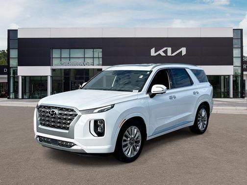 Hyper White 2020 Hyundai PALISADE Limited