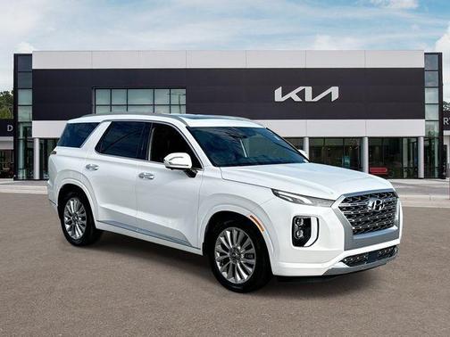 Hyper White 2020 Hyundai PALISADE Limited