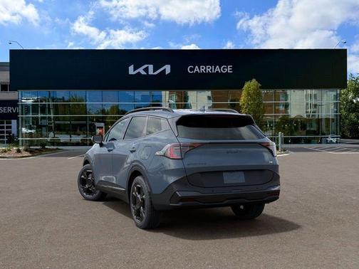 Heritage Blue 2026 Kia Sportage Hybrid X-Line