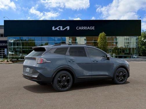 Heritage Blue 2026 Kia Sportage Hybrid X-Line