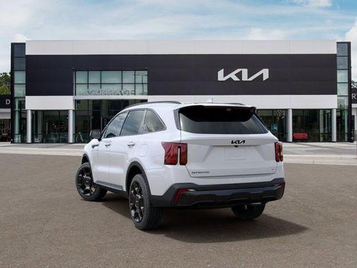 Snow White Pearl 2026 Kia Sorento Hybrid X-LINE SX PRESTIGE