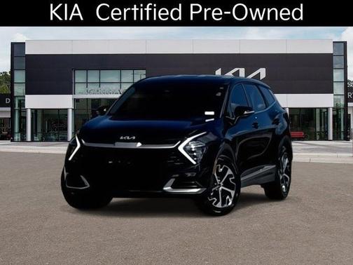 Ebony Black 2025 Kia Sportage EX