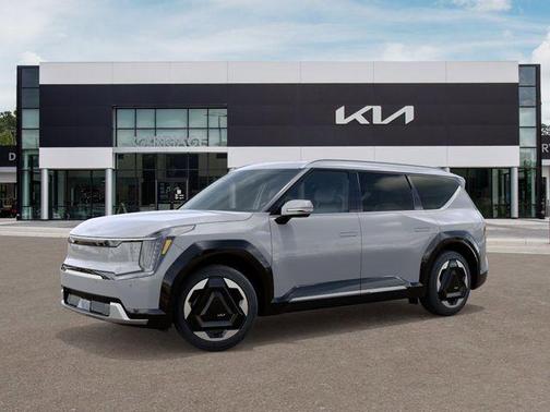 Wolf Gray 2026 Kia EV9 Land