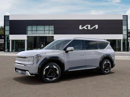 Wolf Gray 2026 Kia EV9 Land