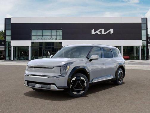 Wolf Gray 2026 Kia EV9 Land