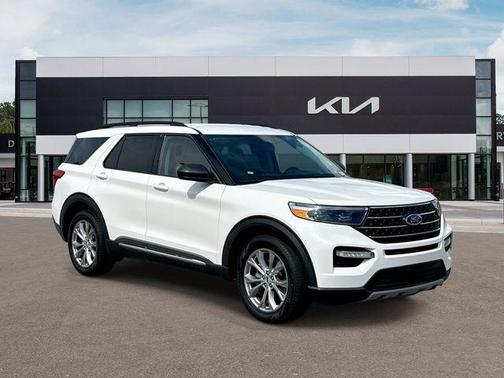 Star White 2023 Ford Explorer XLT