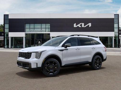 Glacial White Pearl 2026 Kia Sorento X-Line SX