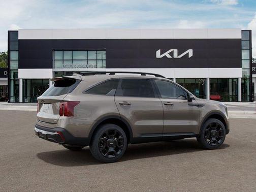 Brown 2026 Kia Sorento X-Line SX