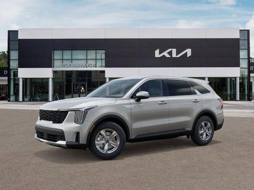 Ivory Silver 2026 Kia Sorento LX
