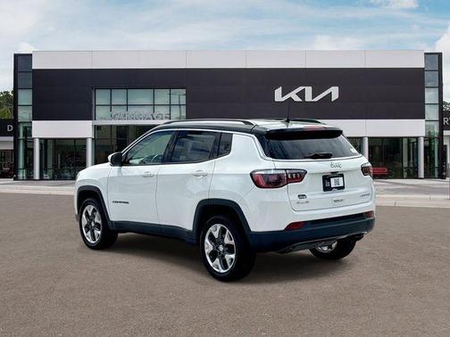 White Clearcoat 2018 Jeep Compass Limited