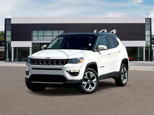 White Clearcoat 2018 Jeep Compass Limited