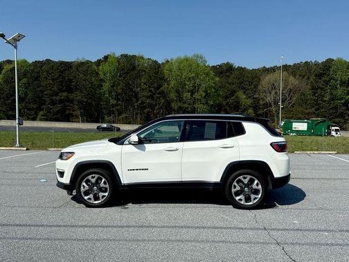 White Clearcoat 2018 Jeep Compass Limited