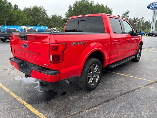 Red 2020 Ford F-150 XLT