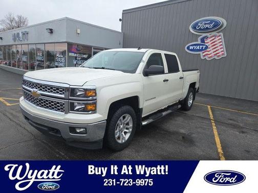 White Diamond Clearcoat 2014 Chevrolet Silverado 1500 1LT