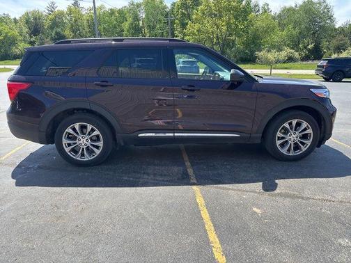 Red Metallic 2023 Ford Explorer XLT