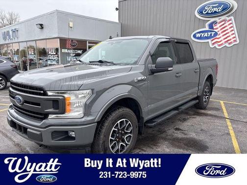 Gray 2020 Ford F-150 XLT