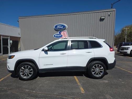 Bright White Clearcoat 2019 Jeep Cherokee Latitude Plus