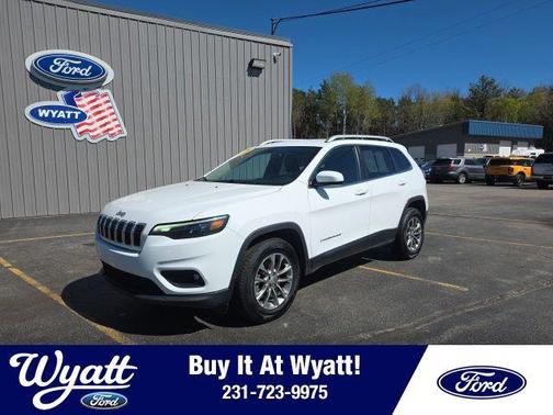 Bright White Clearcoat 2019 Jeep Cherokee Latitude Plus