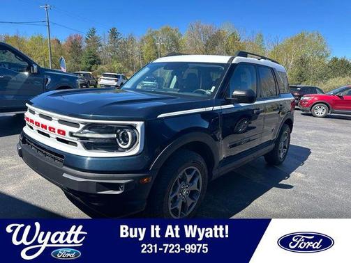 Blue Metallic 2023 Ford Bronco Sport Heritage