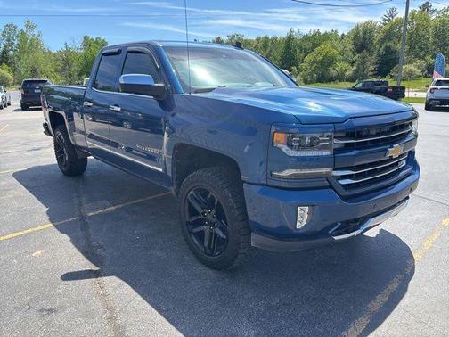 Deep Ocean Blue Metallic 2016 Chevrolet Silverado 1500 LTZ
