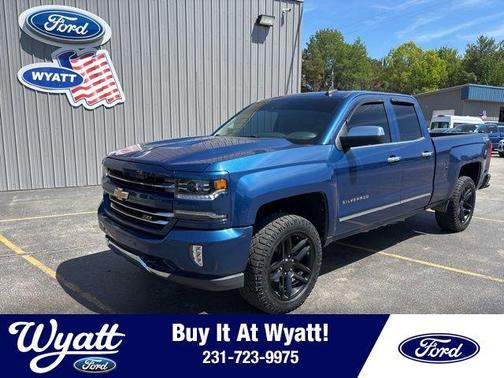 Deep Ocean Blue Metallic 2016 Chevrolet Silverado 1500 LTZ