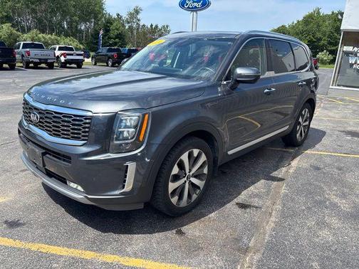Gray 2021 Kia Telluride SX