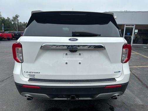 White 2020 Ford Explorer Limited