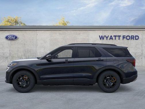 Agate Black Metallic 2026 Ford Explorer Tremor