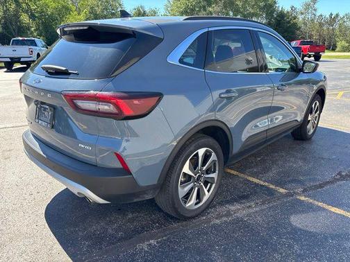 Blue 2025 Ford Escape Platinum