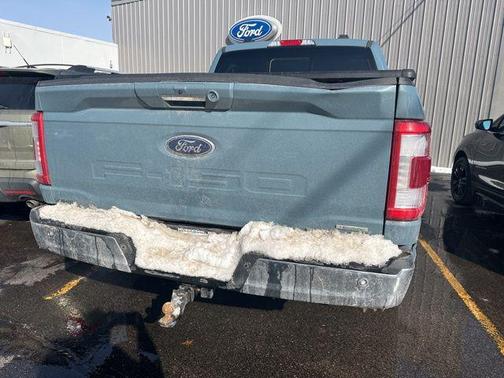 Blue 2023 Ford F-150 Lariat