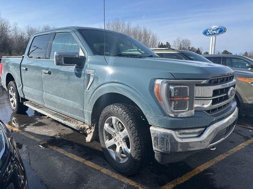 Blue 2023 Ford F-150 Lariat