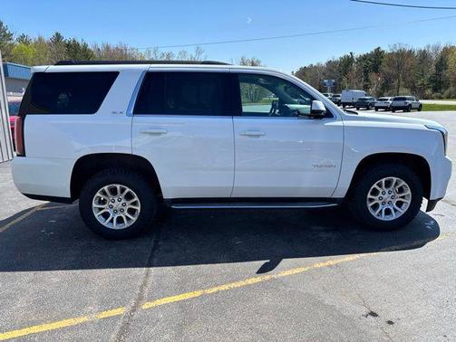 Summit White 2015 GMC Yukon SLE