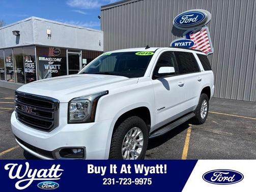 Summit White 2015 GMC Yukon SLE
