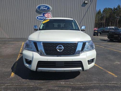 Pearl White 2018 Nissan Armada SL