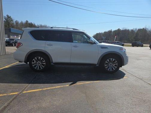 Pearl White 2018 Nissan Armada SL