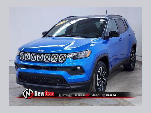 Laser Blue Pearlcoat 2023 Jeep Compass Limited