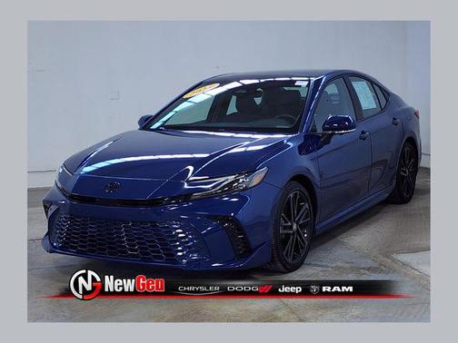 Reservoir Blue 2025 Toyota Camry XSE